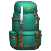 hiking bag sticker
