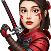 Battle-Ready Samurai sticker