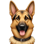 german shepard sticker