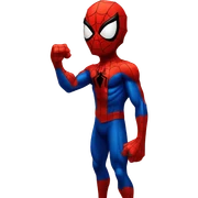 spiderman dando ramos de rosas sticker