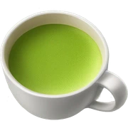 Cup of matcha sticker