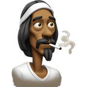 snoop dog smoking sticker