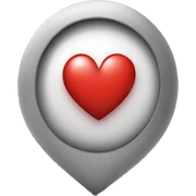 Call with love heart ￼ sticker