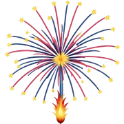 fireworks sticker