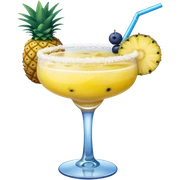 Pineapple Blueberry Margarita sticker