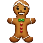 gingerbread sticker