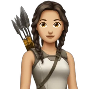 Katniss everdeen sticker