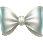 pearl bow sticker