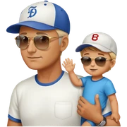 Airport dad sticker