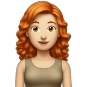 Redhead sticker