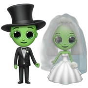 Alien bride and groom sticker