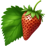 Aardbei sticker