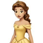 princess belle sticker