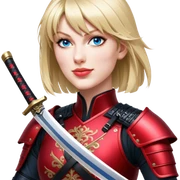 Katana Master sticker