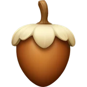 Acorn sticker