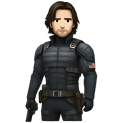 Winter soldier sticker