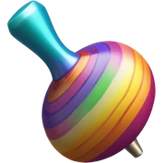 spinning top sticker