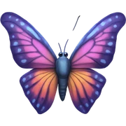 Dinosaur butterfly  sticker