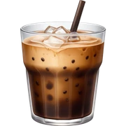 Iced coffee sticker