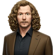 formal portrait of a man sticker