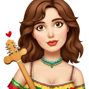 Vibrant Festival Singer sticker