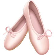 Pale pink ballet shoes sticker