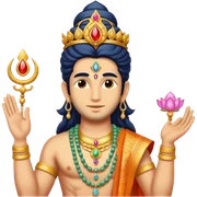 Lord Vishnu sticker