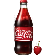 Cherry coke sticker