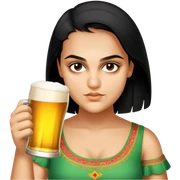 Cerveza Drinker sticker