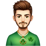 Clover Charm sticker