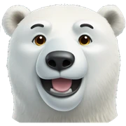 polar bear sticker