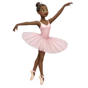 Ballerina sticker