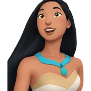 smiling girl with black hair sticker