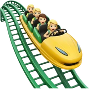Fury 325 roller coaster sticker