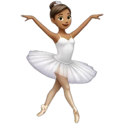 Balerina sticker