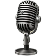 Vintage Microphone sticker