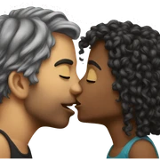 kiss sticker