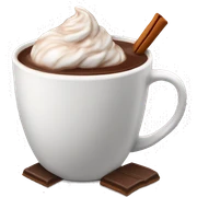 Hot chocolate sticker