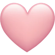 Baby pink heart sticker