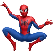 Spider-Man celebrating sticker