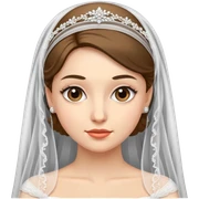 veil woman bride sticker