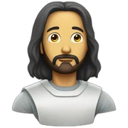 space jesus sticker