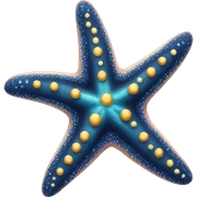 Starfish sticker