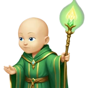 Verdant Wizard sticker