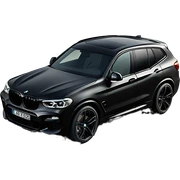 Black BMW X3M black  sticker
