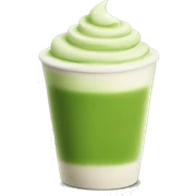 Matcha latte  sticker
