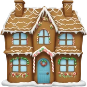Gingerbread house sticker