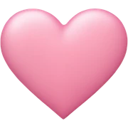 pink pastel heart sticker