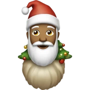 Neutral Christmas sticker