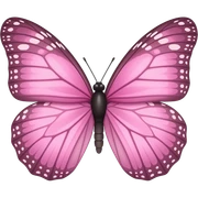Mariposa rosa  sticker